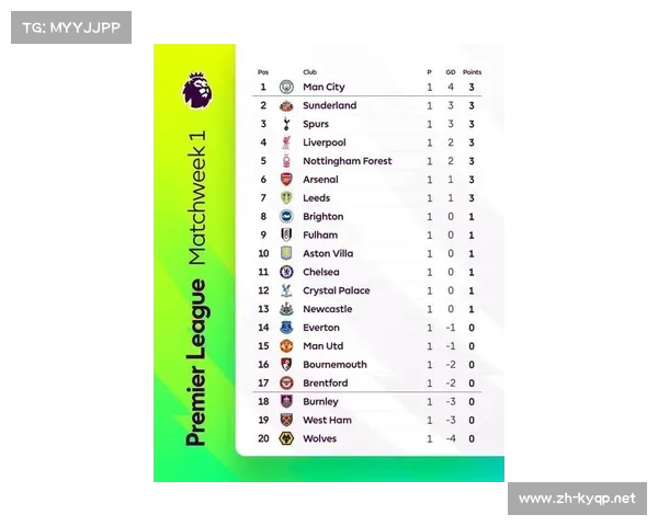 英超积分榜解析，分析各队表现与未来展望